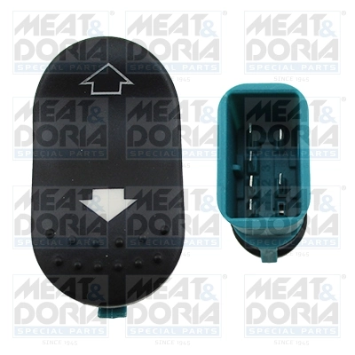 Switch, window regulator